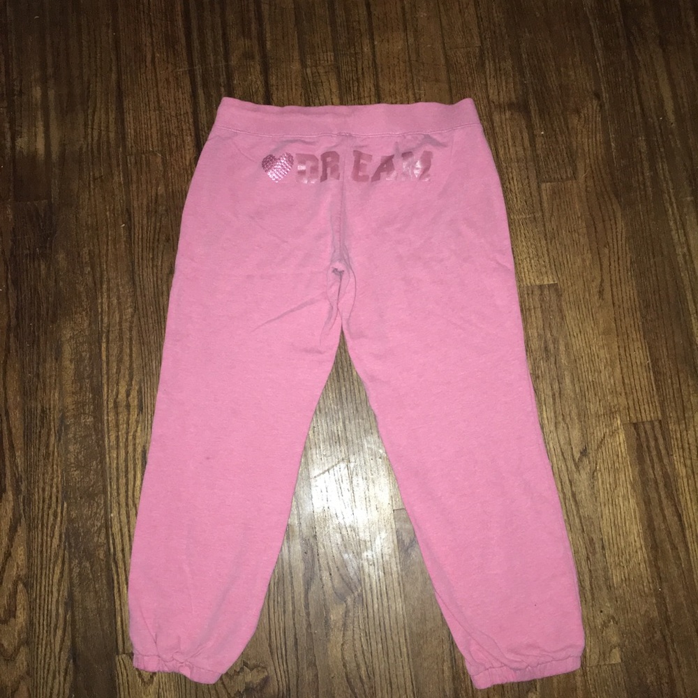“dream” Pink Sweatpants Large